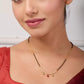 Takshvi Red Pearl Mangalsutra