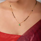 Emerald Aura Mangalsutra