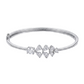 Saiya Silver kada bracelet
