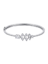 Saiya Silver kada bracelet