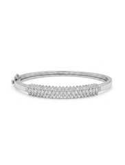 Farida Silver kada bracelet