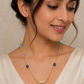 Vamshi Gold tanmaniya necklace