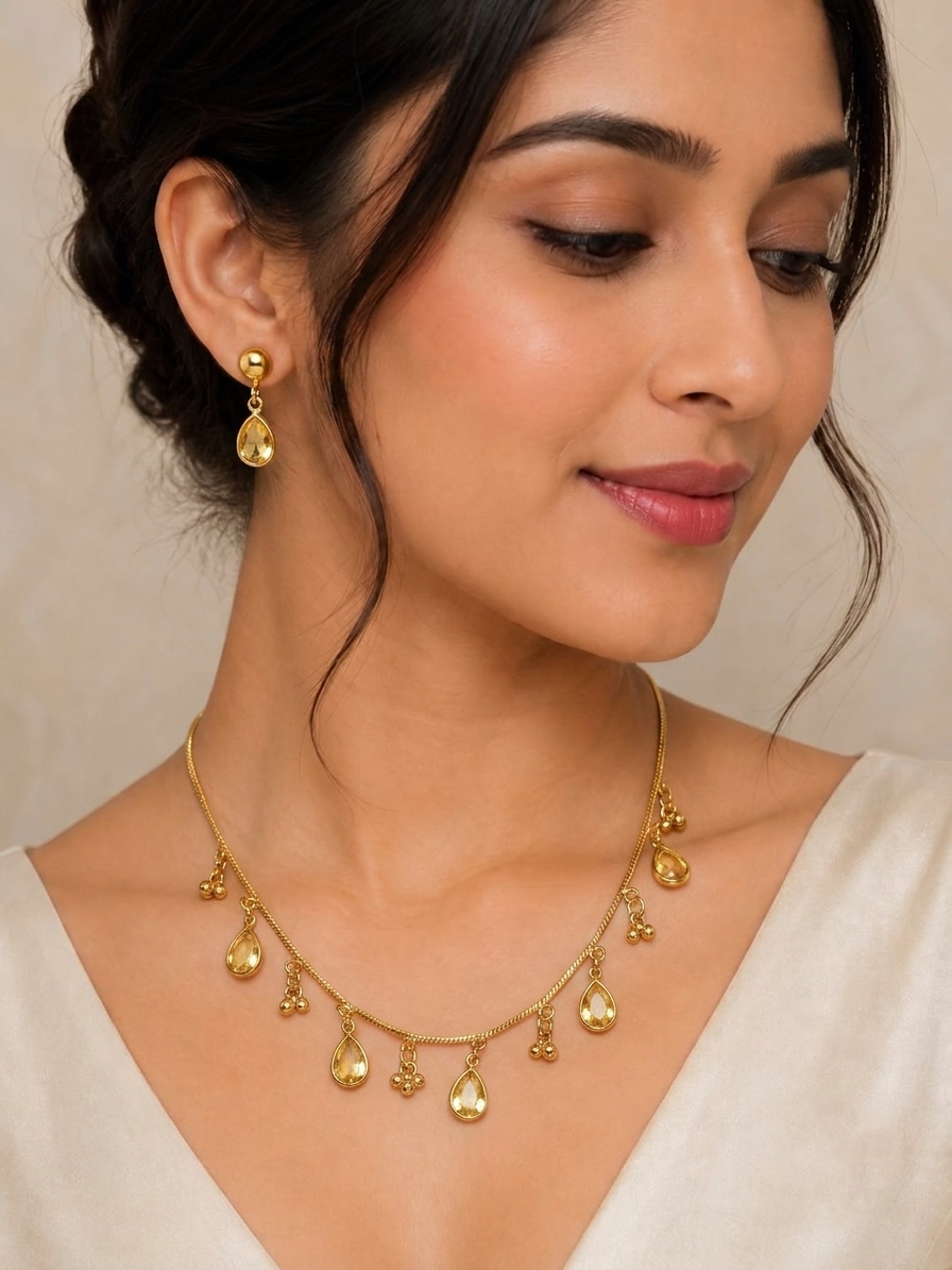Kelly Gold Plated Tanmaniya  for women
