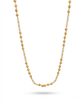 Rose line Goldplated Plated Brass Chain