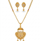 Evaniya Gold Plated Chain Pendant Set