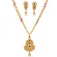 Mahi Gold Plated Chain Pendant Set