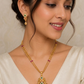 Mahi Gold Plated Chain Pendant Set