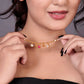 Anaya flora gold tanmaniya necklace