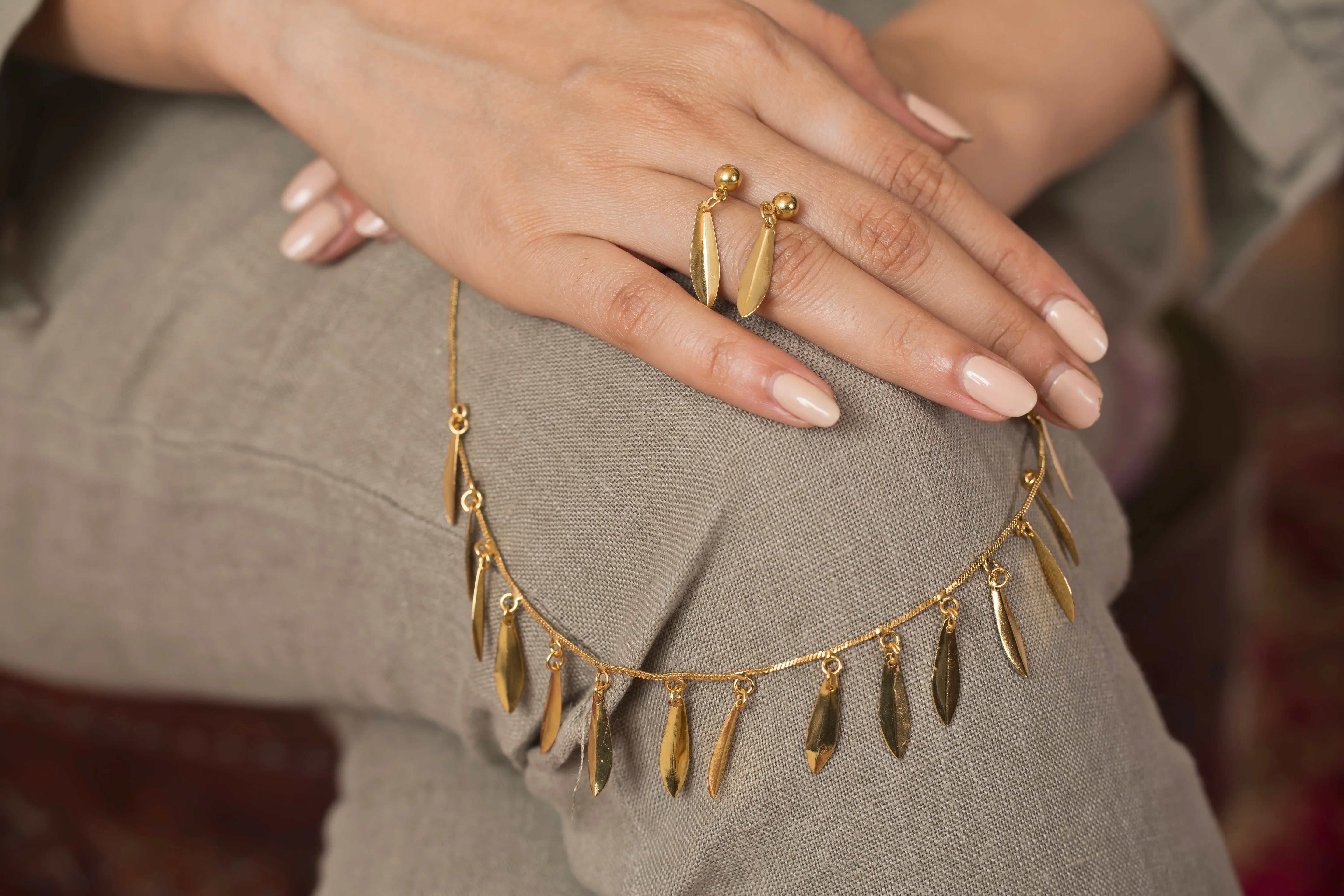 Ariana Gold Plated Tanmaniya  for women pzmo