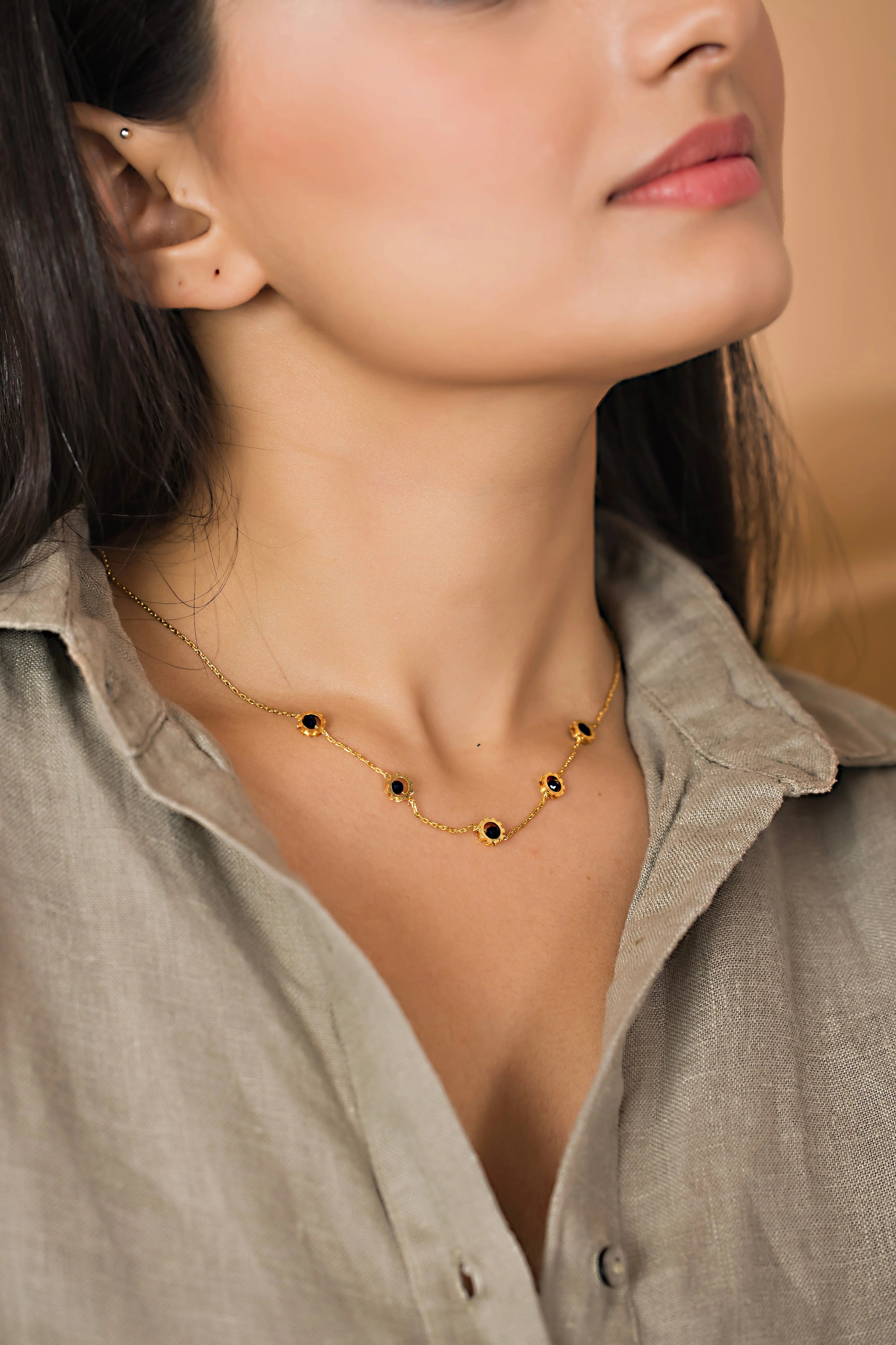 Adele Gold Plated Tanmaniya for women's -2 - PZMO