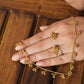 Dua Gold Plated Tanmaniya  for women