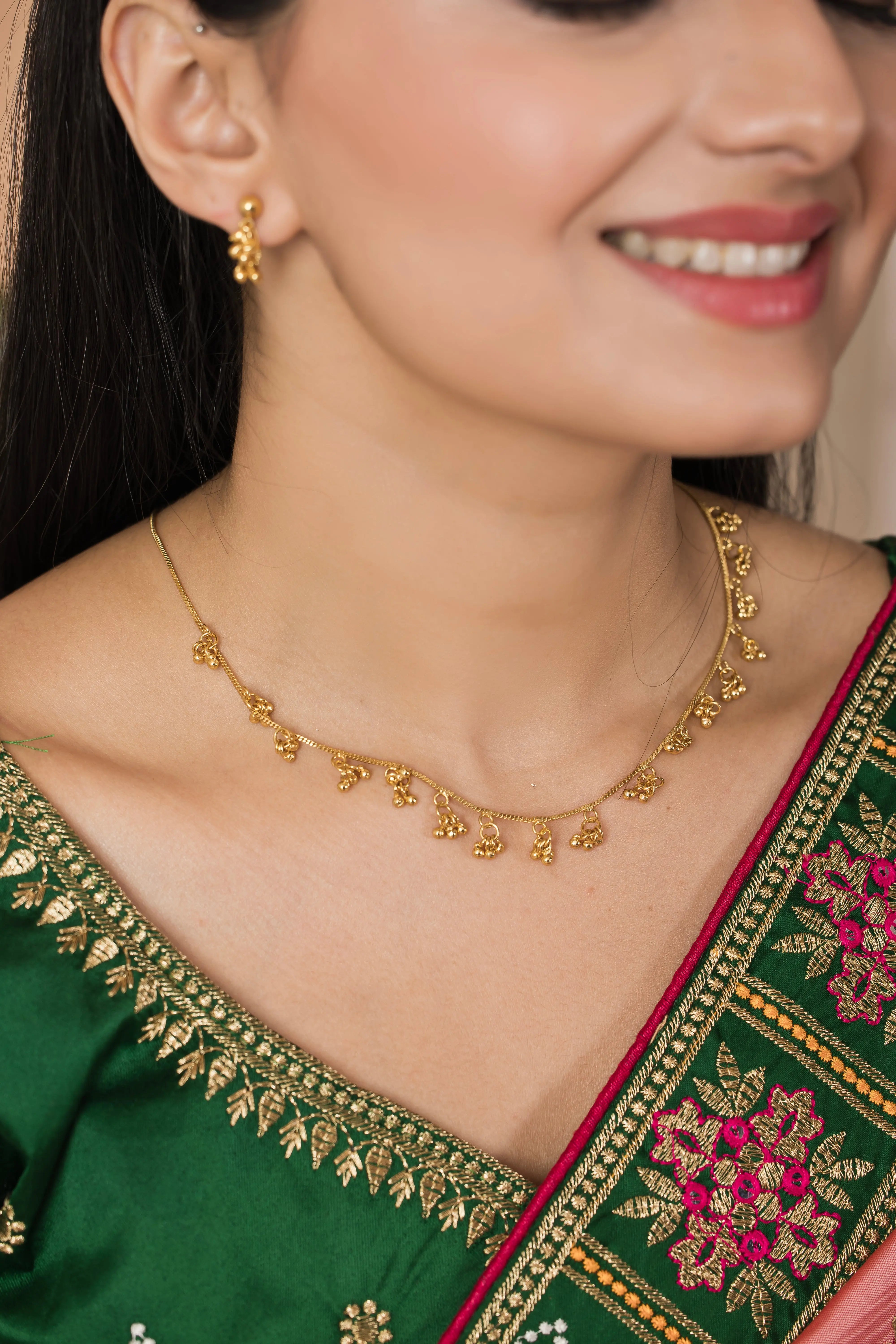 Dua Gold Plated Tanmaniya  for women PZMO