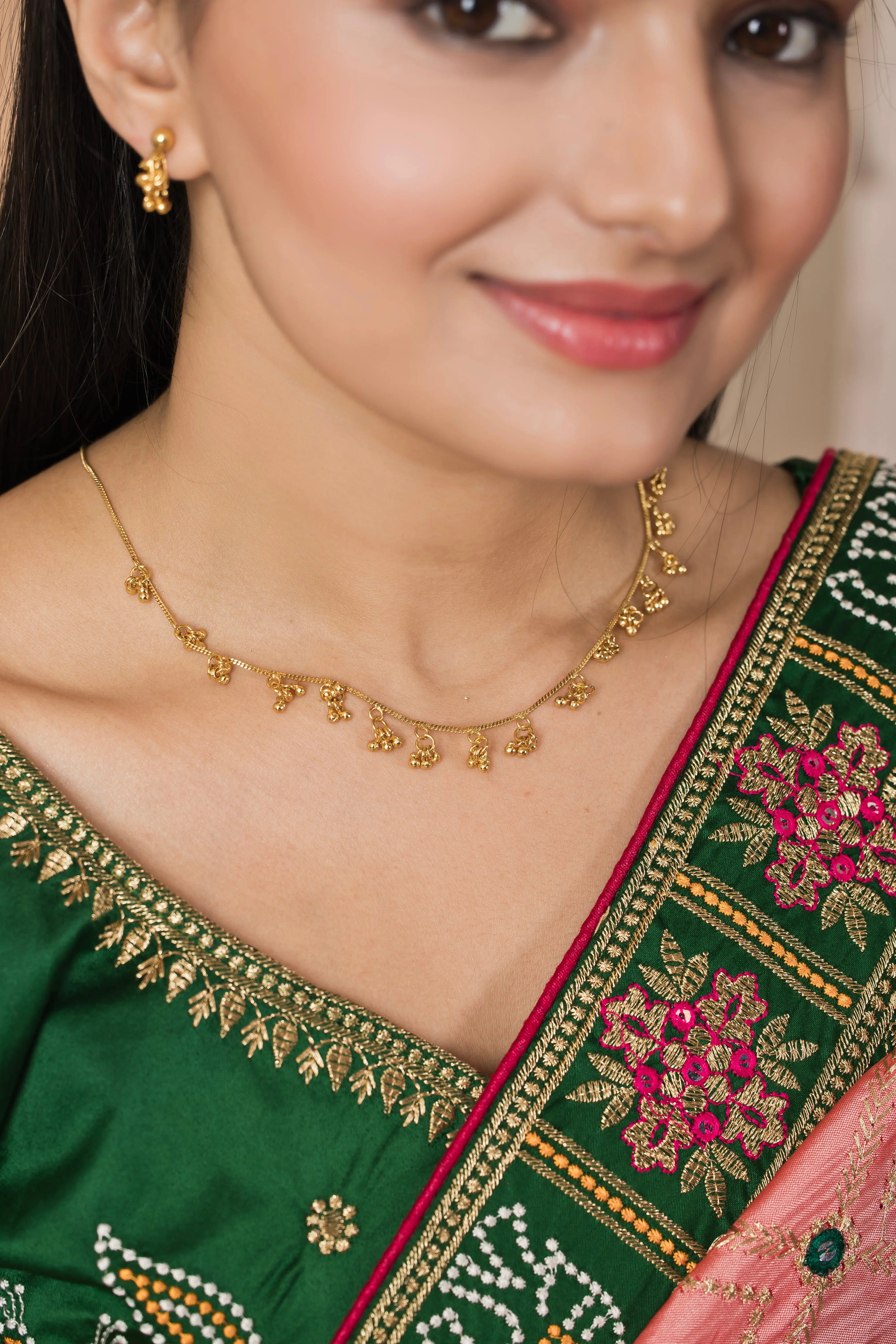 Dua Gold Plated Tanmaniya  for women PZMO