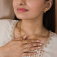 Carrie Gold Plated Tanmaniya  for women