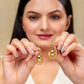 Golden Ring Earring