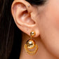 Golden Ring Earring