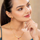 Sitara Pink chain pendant set