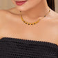 Kiyara Gold Tanmaniya Necklace