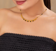 Kiyara Gold Tanmaniya Necklace
