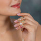 Vihana Gold kada bracelet,Side View, PZMO