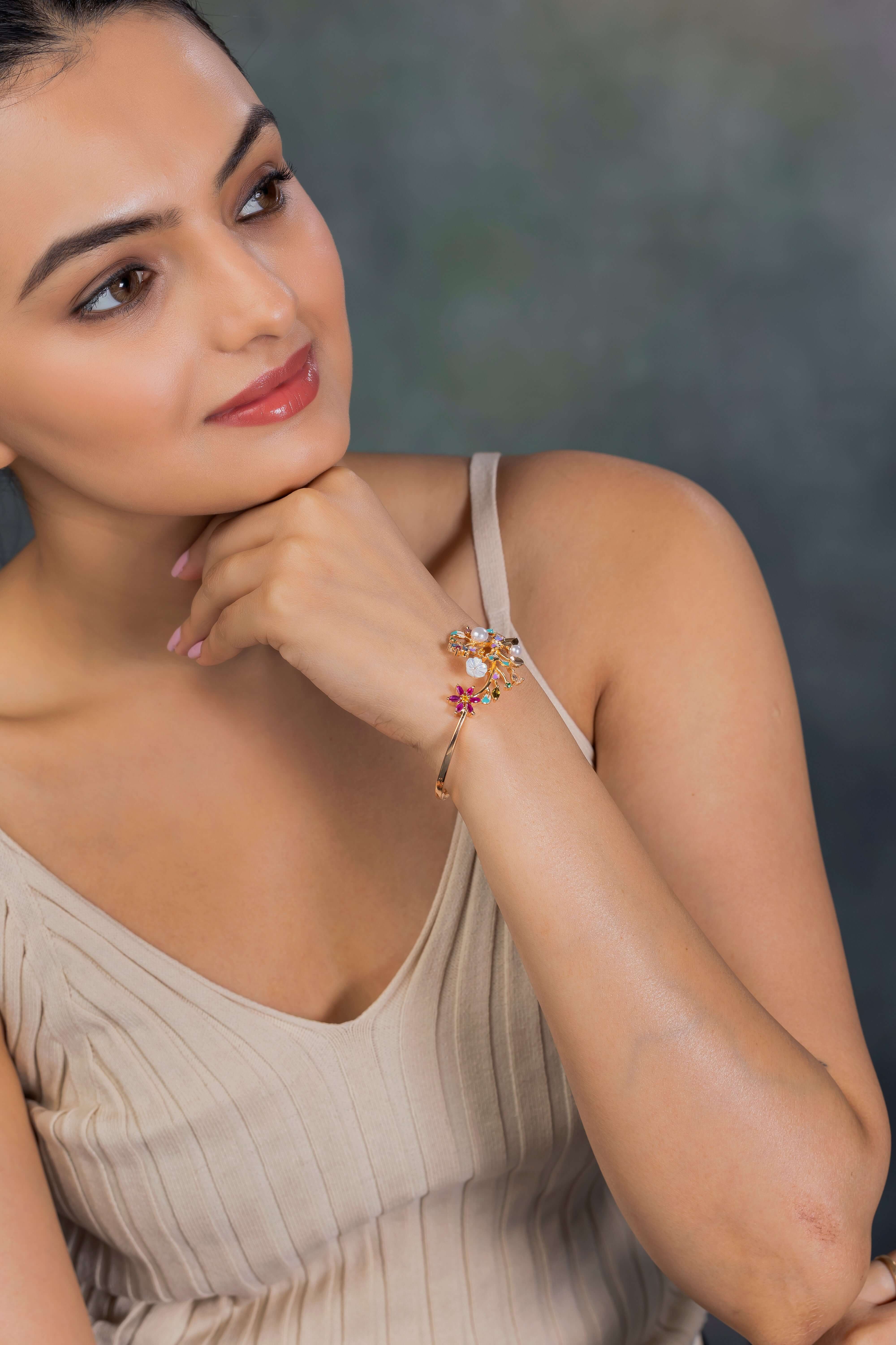 Vihana Gold kada bracelet PZMO, Full Image Women's - PZMO