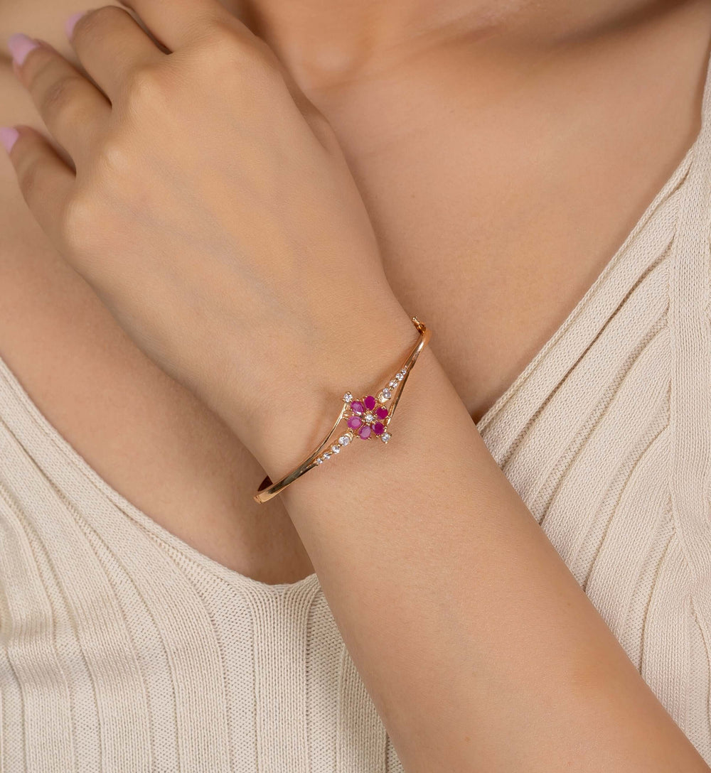 Rahi Gold kada bracelet PZMO