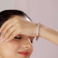 Farida Silver kada bracelet PZMO