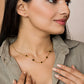 Adele Gold Plated Tanmaniya  for women