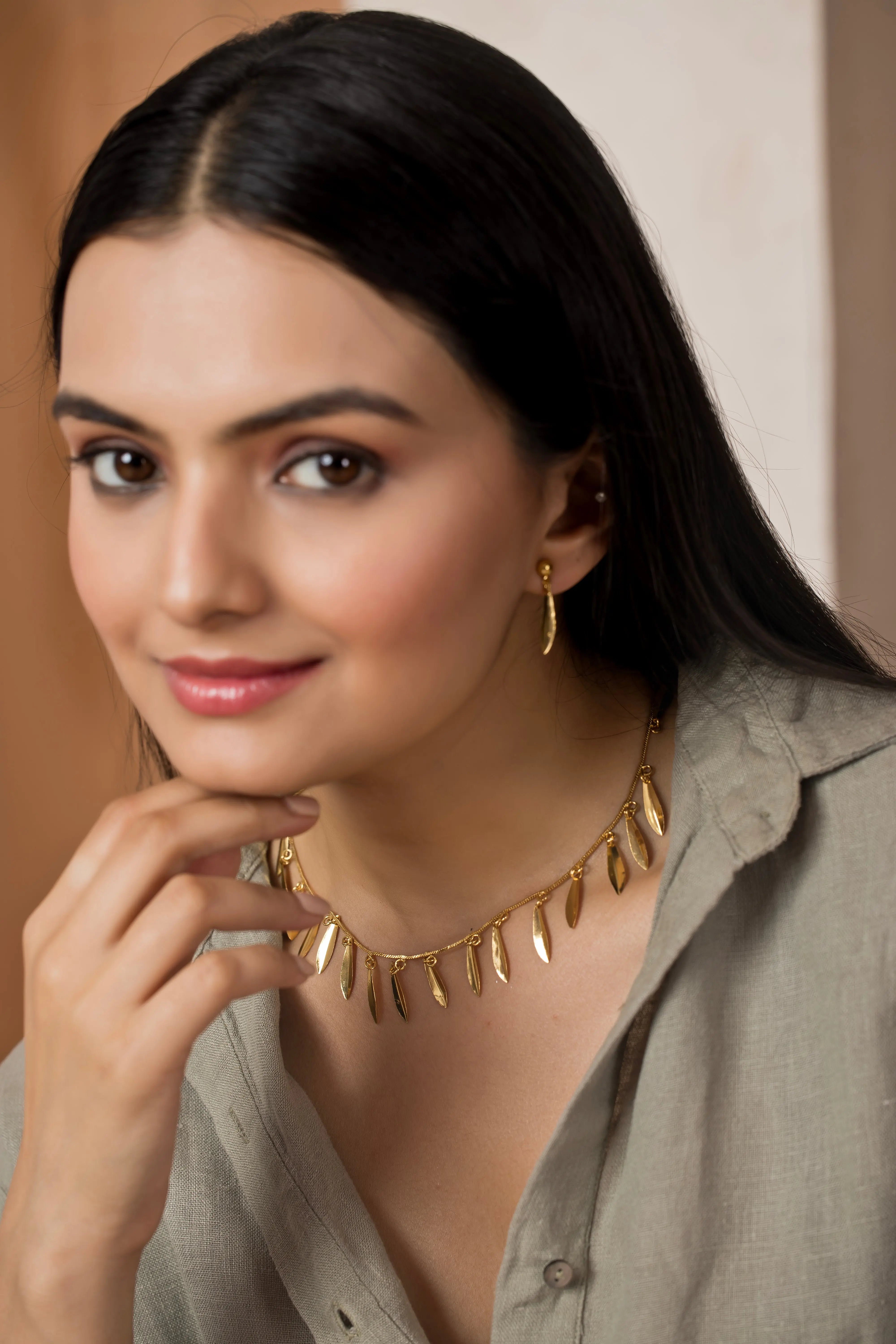 Ariana Gold Plated Tanmaniya  for women pzmo