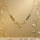 Keety Leaf-Heart Short Mangalsutra