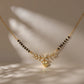 Keety Leaf-Heart Short Mangalsutra
