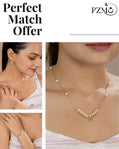 3-in-1 Imitation Jewellery Combo – Elegant Gold-Plated Set
