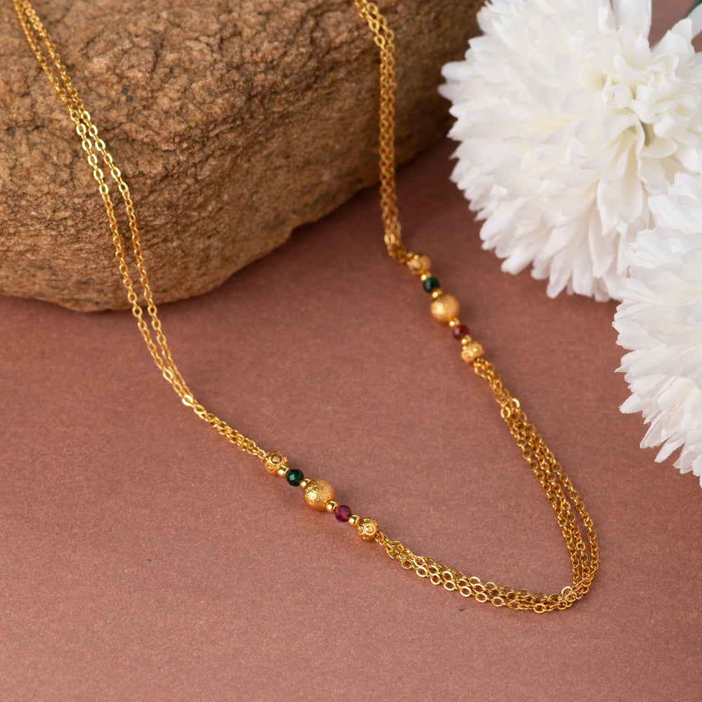 Silva Goldplated Plated Brass Chain