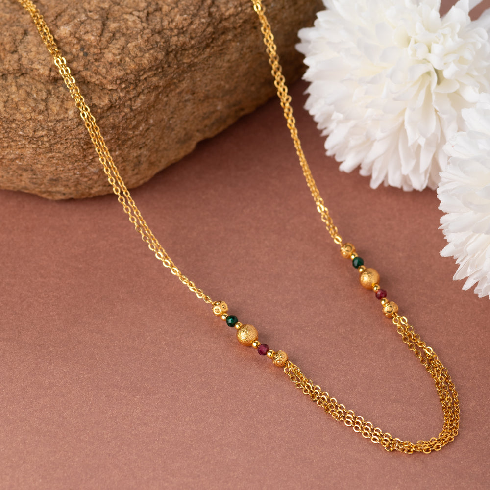 Auraneck Goldplated Plated Brass Chain