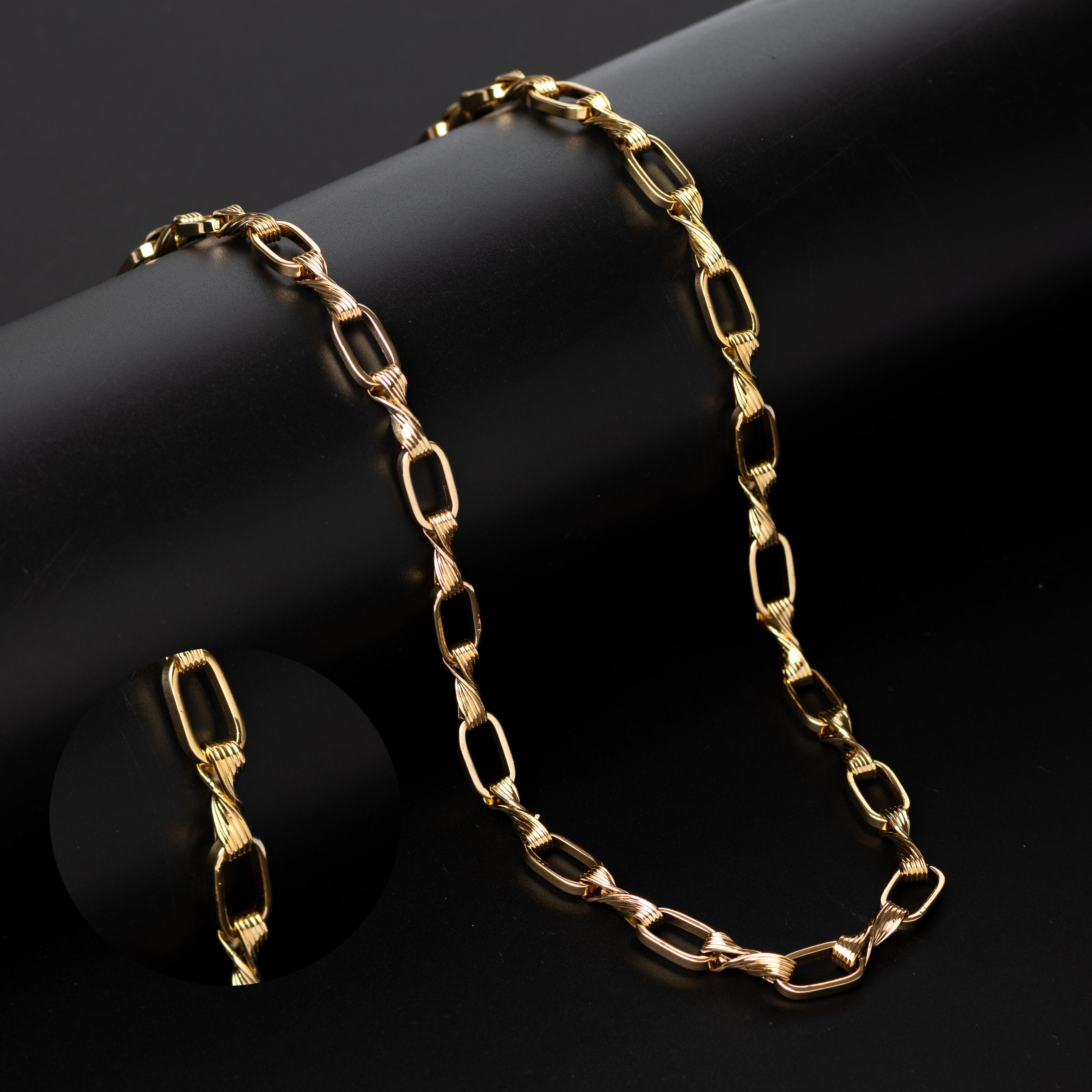 Richard Two Tone Men's Chain - PZMO