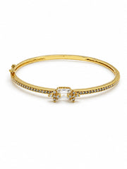 Jivika Gold kada bracelet