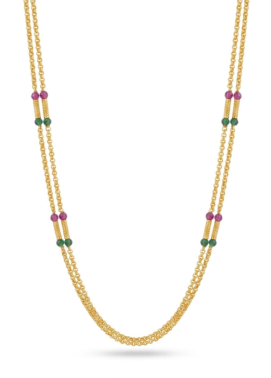 Luna Grace Goldplated Plated Brass Chain