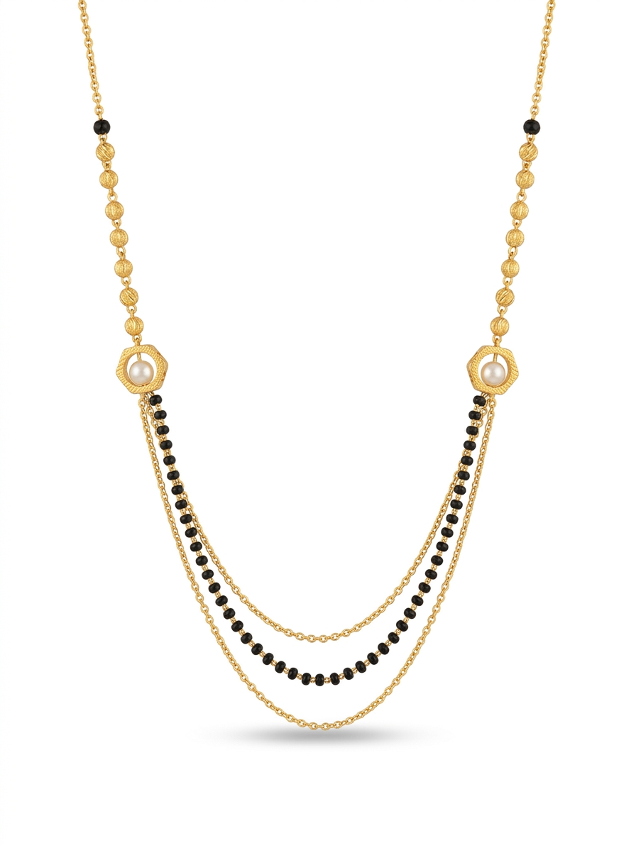 Pearl Drop Heritage Mangalsutra