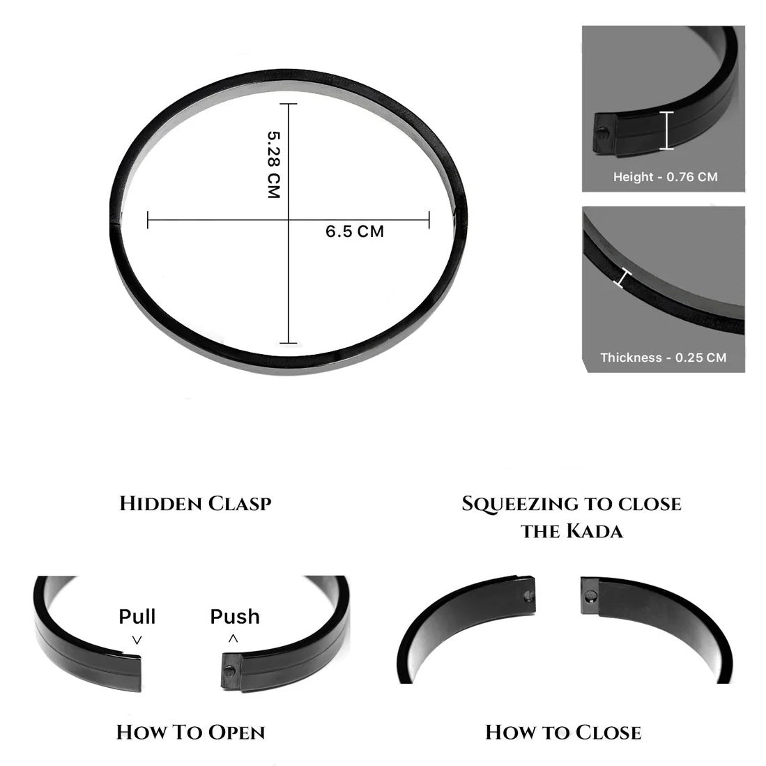 ARTHUR MEN'S KADA BRACELET PZMO