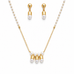 Vamini  Gold Tanmaniya Necklace