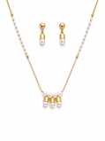 Vamini  Gold Tanmaniya Necklace