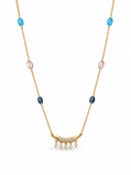 Vamshi Gold tanmaniya necklace