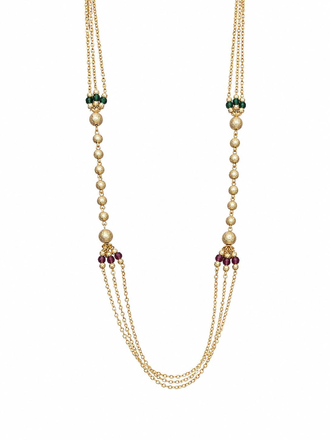 Olvira Goldplated Plated Brass Chain