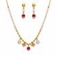 Anaya flora gold tanmaniya necklace